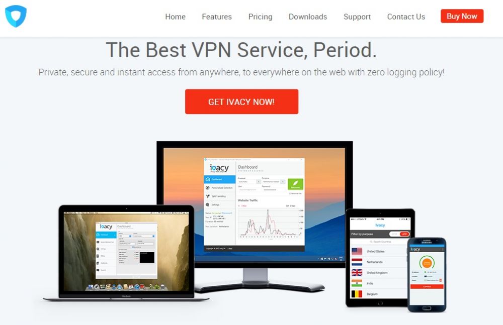 ivacy.com Screenshot
